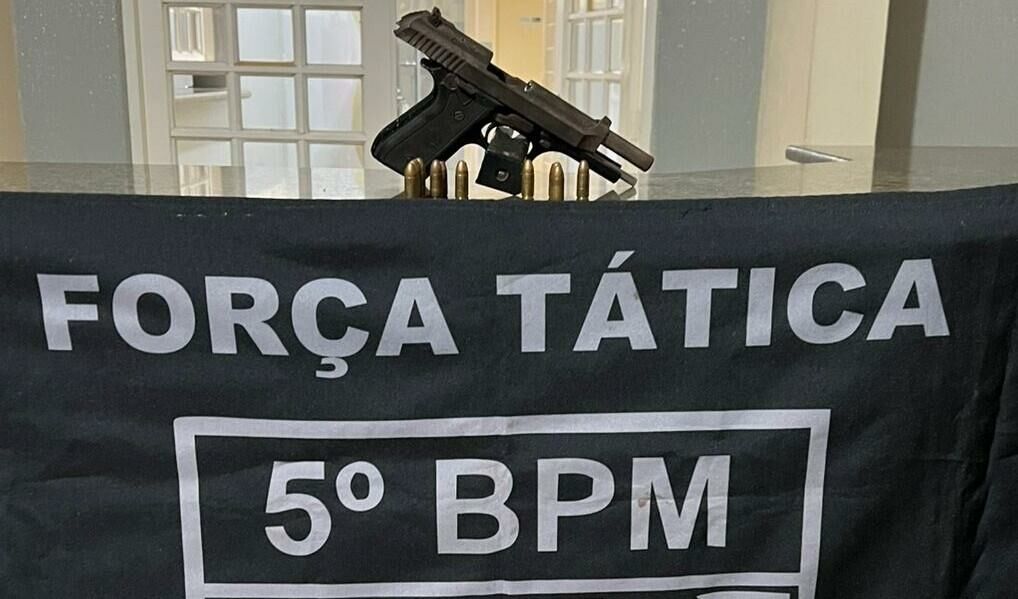Imagem de compartilhamento para o artigo PM recupera arma e objetos furtados e prende dois homens por furto e receptação em Coxim da MS Todo dia